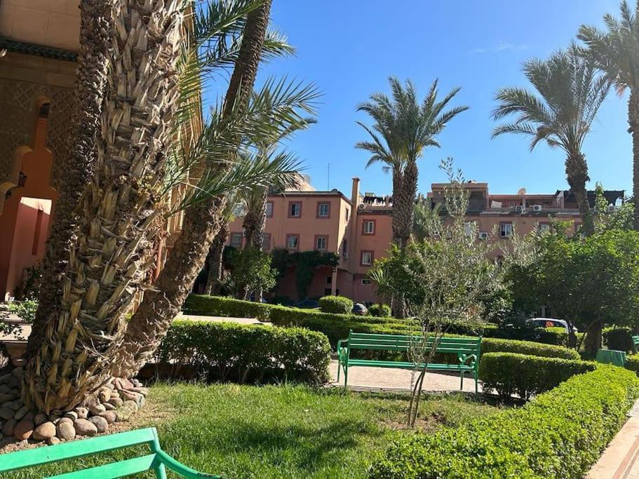 Joli Appartement T2 Residence Avec Piscines Marrakesh Extérieur photo